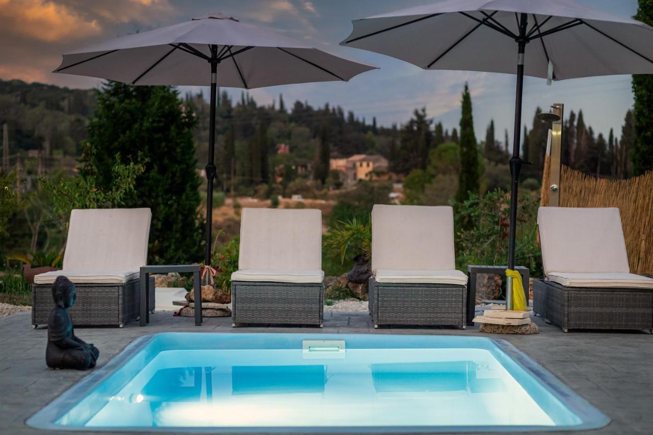 Nightingale Villa & Suites Corfu Gazátika Eksteriør bilde